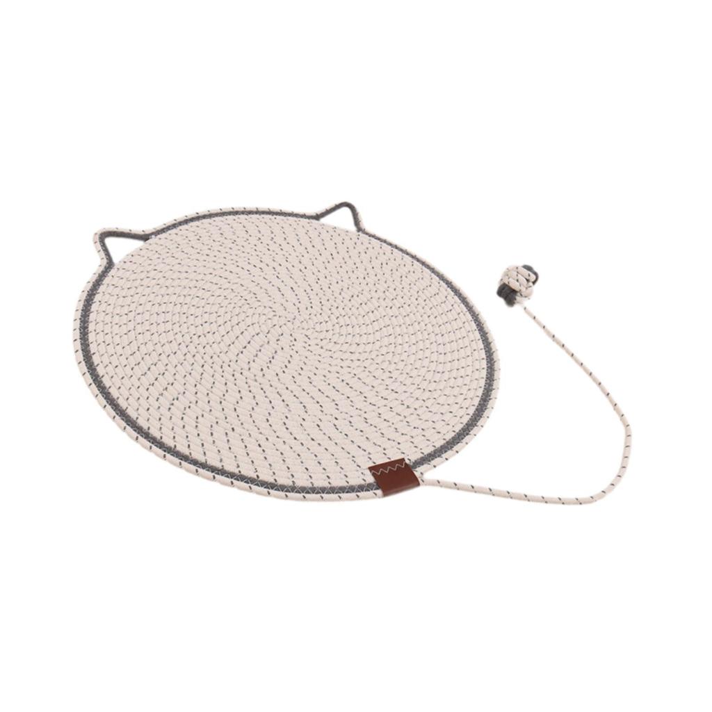 Katzenkratzmatte Kratzfest Bodenkratzpad Sofaschutz Katzenkratzpad für Wohnungskatzen Teppiche Wohnzimmer