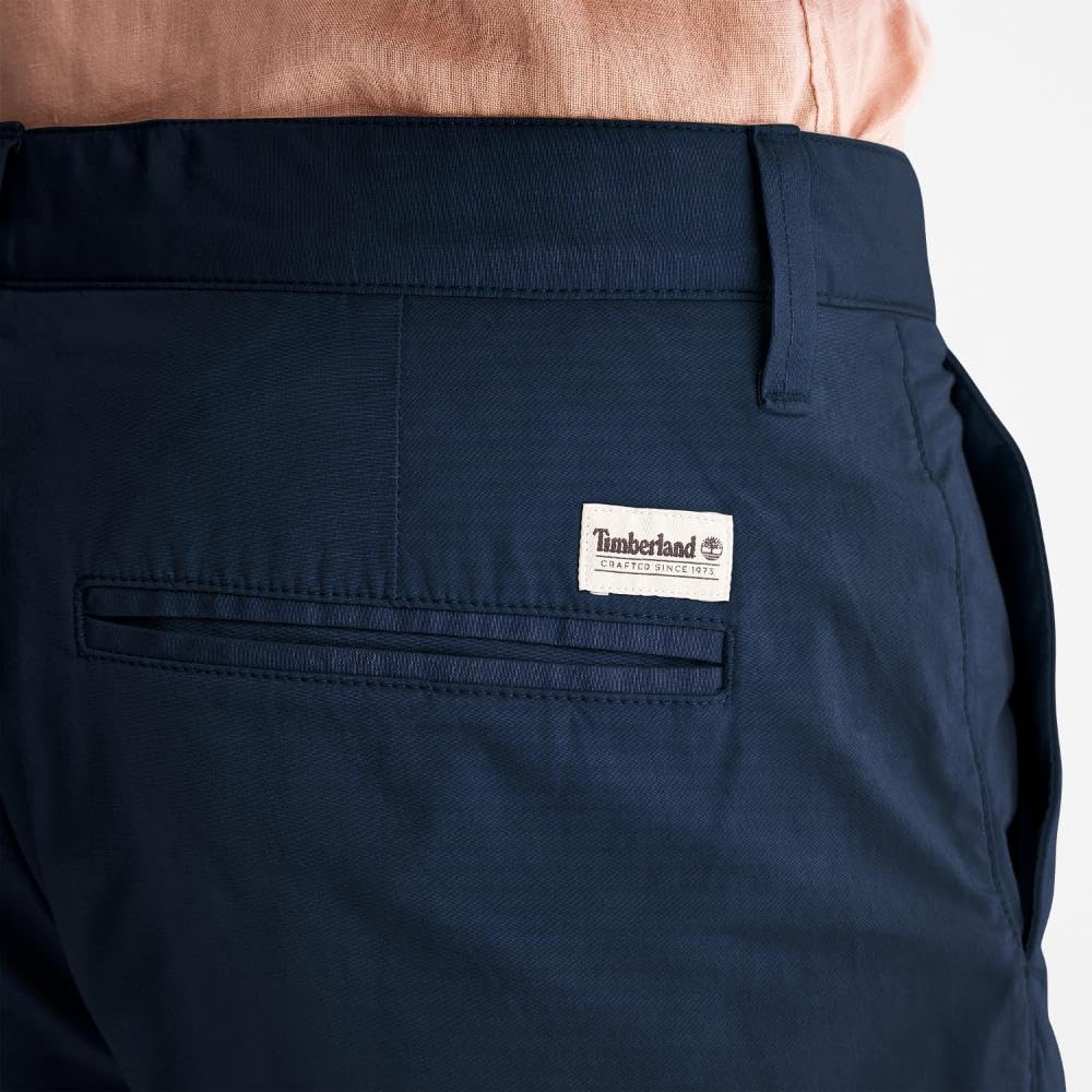Timberland Super Lightweight Stretch Chino Dark Size TB0A2DRX4331 Men's Pants, Sapphire, 30,