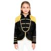 Giacca Costume Unisex per Bambini Band Rock Manica Lunga Frange Nappe Spalline Chiusura con Zip Design Diviso Cappotto