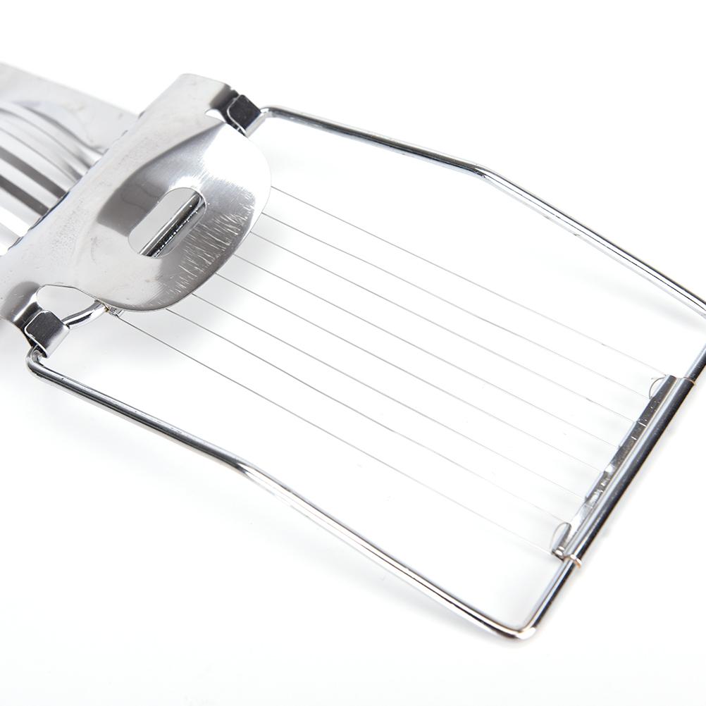 1pcs Egg Slicer Stainless Steel Boiled Egg Slicer Section Cutter Mushroom Tomato Cutter For Cooking Tool