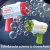 Bubble Gun - 40 Holes Bubble Machine Gun,  Upgraded, Bubble Blower with LED Lights, Summer Toys for Toddlers Kids Adults