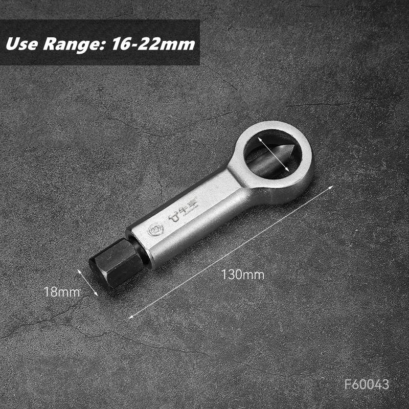 Heavy-Duty Nut Screw Splitter Set Remover Tools Nut Breaker Tool Durable Portable Manual Remover Extractor Hand Splitting Tool