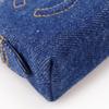 CHANEL COCO Mark Pouch A02789X03304 Mini pouch 97P Blue denim Women Used