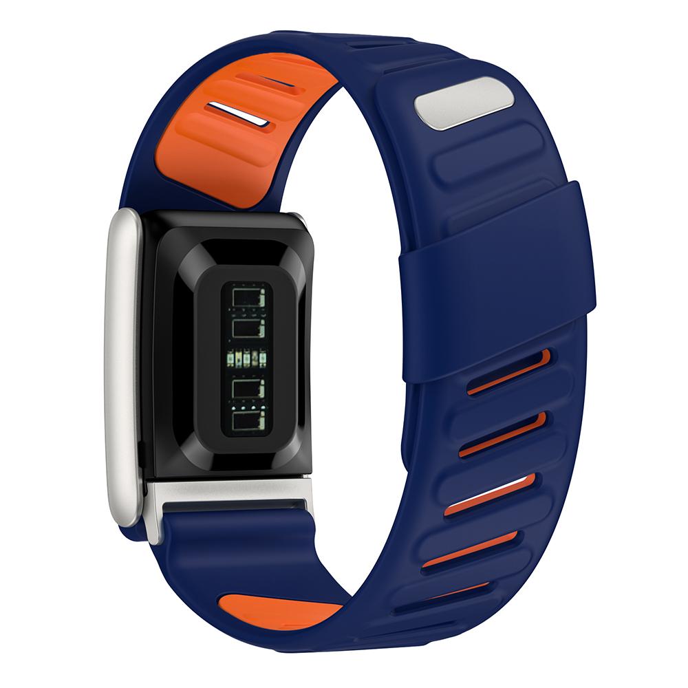 Black Orange Gray Strap Bracelet for Whoop 5.0 Wristband for Whoop Band Rubber Silicone Sports Replacement Breathable Straps