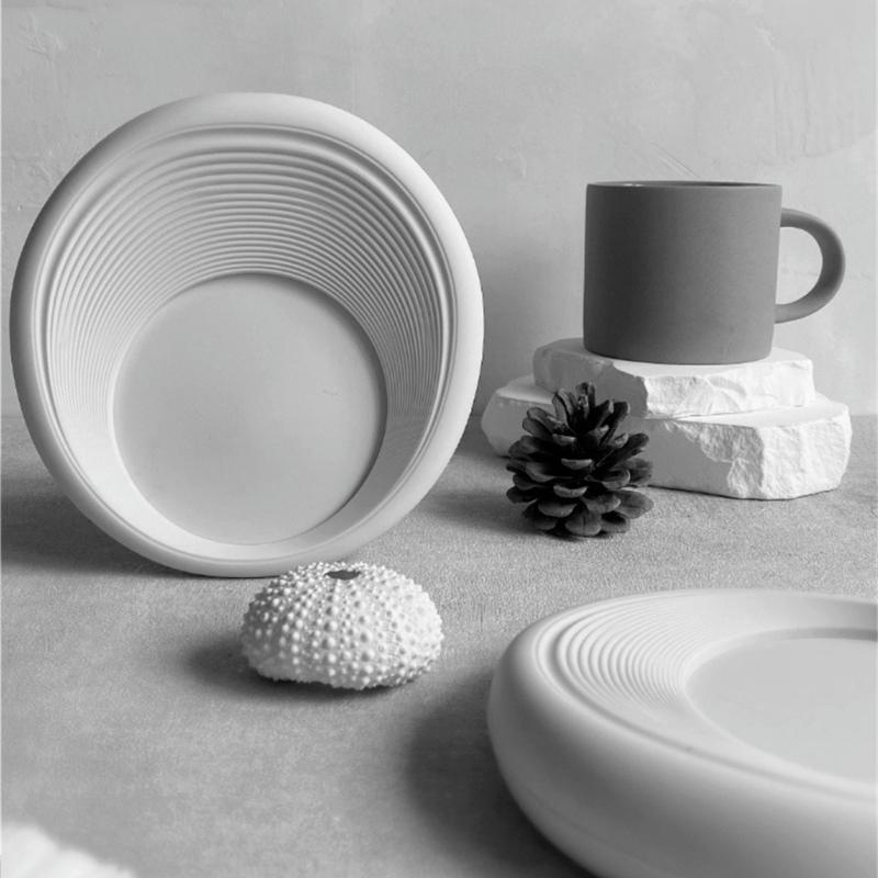 Silicone Heat Insulation Mat Waterproof Coffee Coaster Teas Coffee Cup Tray Home Car Key Storage Trays Easy To Use