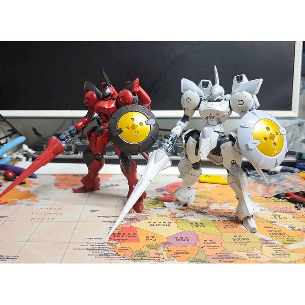 HiPlay Chieftain Continent 1/144 Actan Red Double Head Color-Coded Plastic Model Assembly Kit