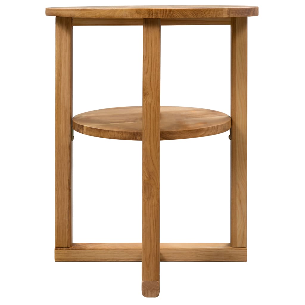 Vidaxl Side Table 40X50 Cm Solid Oak Wood - Bild 2