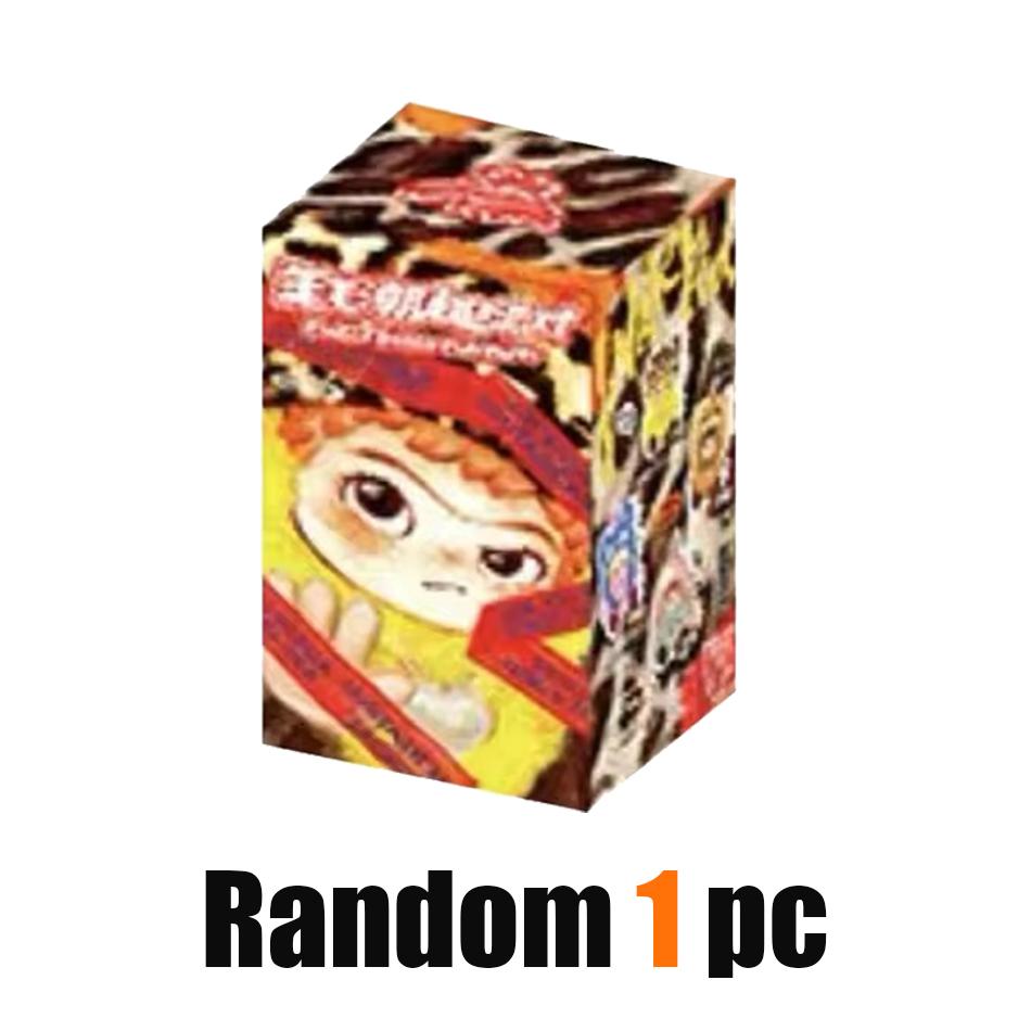 Wakuku V1 V2 Blind Box Fox & Bunny Trick Or Treat Series Vinyl Doll Suprise Bag Keychain Trendy Toy Mystery Box Gifts