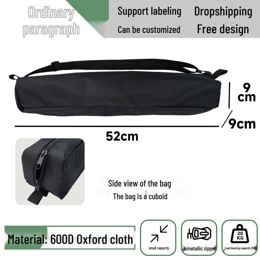 Waterproof 600D Oxford Cloth Camping Gear Storage Bag - Large Capacity for Chairs and Tents