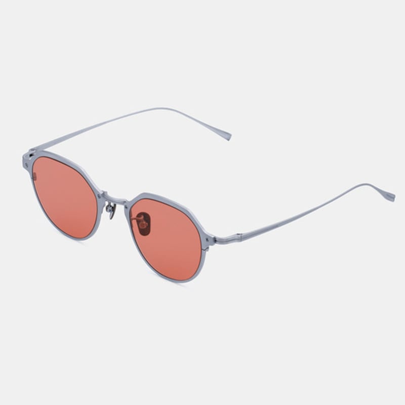 MATTEPUZ MP-09 TITANIUM RED SUNGLASS SILVER