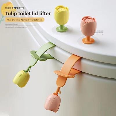 Toilettendeckelheber macht Hände nicht schmutzig Toilette Tragbares Artefakt Haushalt Intelligenter Toilettensitz Silikon Toilettendeckelheber