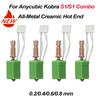 Upgrade Hotend Ceramic Nozzle For Anycubic Kobra S1/Kobra S1 Combo S1C 3d Printer 24V 48W Rapid Heating 3d Printer Accessories