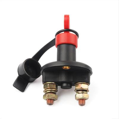 Car Battery Disconnect Switch Rotary Master Battery Switch Car Power Cutoff Tool Anti-Leakage For Vehicle Car Accessories G1U2
