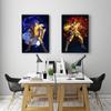 Japanese Classic Anime 12 Saint Seiya Gold Saint, Decoration, Drawing, Wall Painting, Canvas, Painting, Wall Art Prints, Home Decor for the Room