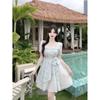 Princess Style Plus Size 2026 Sweet Summer Mesh Bow Dress
