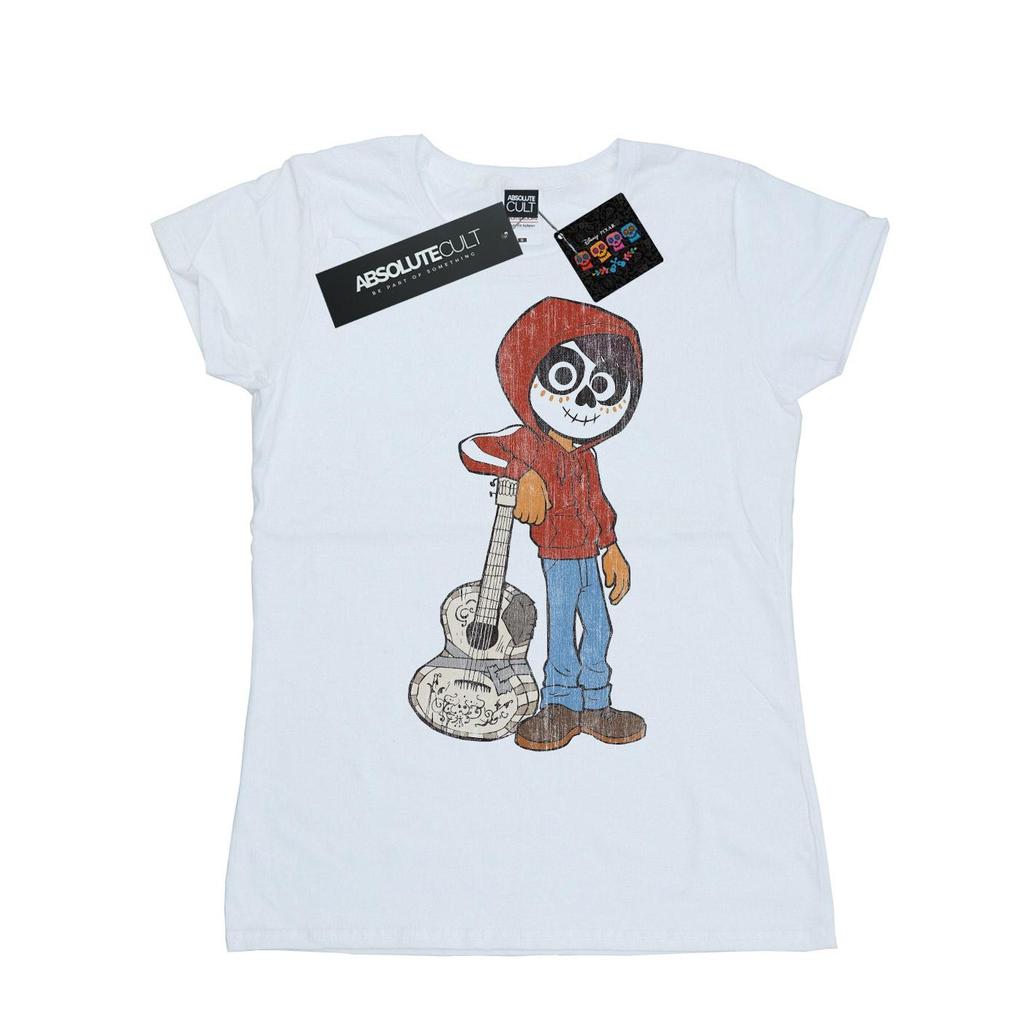 Disney Damen/Damen Coco Miguel mit Gitarren-Baumwoll-T-Shirt