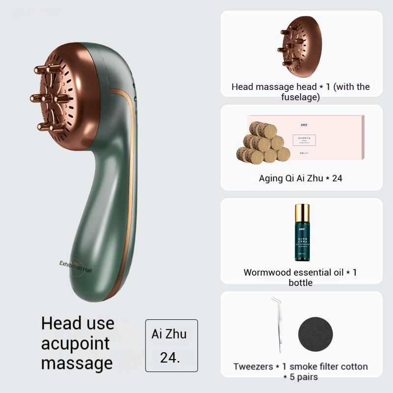 

Электрический дражный меридианный вакуумный прибор для баночного массажа, интеллектуальный вакуумный отрицательного давления, бытовой электрический Бяньши, электрический нагрев розы красного