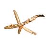 Starfish Shape Hair Clip Alloy Luxury Hairpin Barrette Hair Accessories for Wedding Party Women