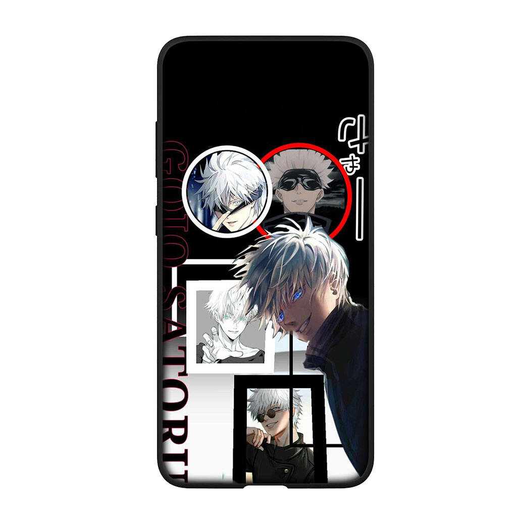 

для Samsung Galaxy S25 S24 S23 S22 Ultra FE Plus A17 A37 A57 A56 A55 A06 A16 A15 A36 A26 A35 A05 A25 A54 A34 Чехол Обои Jujutsu Kaisen Годжо Сатору for iPhone SE 2020 ceil