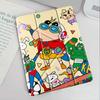 Cute Cra-yons Shin-chans Anime Holder Cover Tablet Case For iPad Pro 2025 Pro 11th 10th 9th 8th 7th 12.9inch Air 4 5 M3 M2 1 2