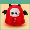 Halloween Schwarz Rot Geist Totenkopf Plüschtier Kissen Für Party Und Kinder