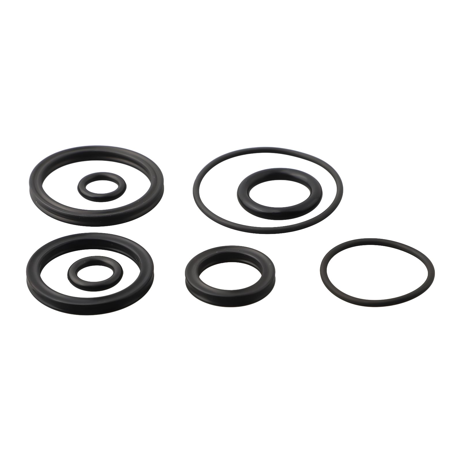 

8pcs Bike Rear Shock Air Seal Kit Rubber Bicycle O-Ring Seal For Fox Air Pressure Version Absorber O-Ring Cycling Repair Kit 8pcs