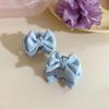 Side Clip Bow Hairpin Cloth Bowknot Hair Clip Sweet Small Hair Claw  Children