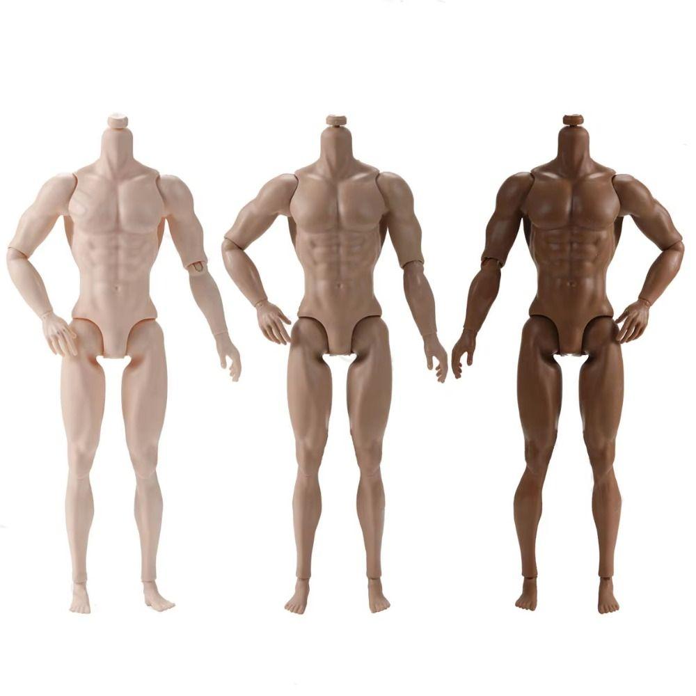 31cm Height 1/6 Male Body Joint Movable Action Figure Body Male Model  Doll's Accessories