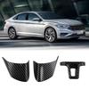 Car Interior Trim As Picture Shows Steering Wheel Panel Cover Trim Trim Carbon Texture Steering Wheel Panel Cover For Golf 6