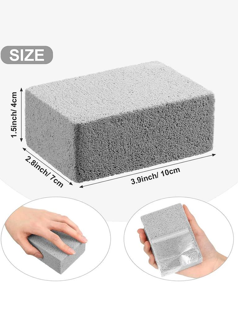 1pc-BBQ Grill Brick Block Handheld BBQ Cleaning Stone Barbecue Racks Stains Clean Scraper BBQ Cleaning Brush