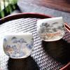 90/110ml Hand-painted Ceramic Tea Cup High Quality White Porcelain Teacups Handmade Portable Tea Bowl Exquisite Tea Accessories