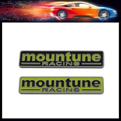 Style de Voiture Logo M pour Mountune Performance RACING Voiture Aile Latérale Coffre Autocollant Emblème Badge Autocollant