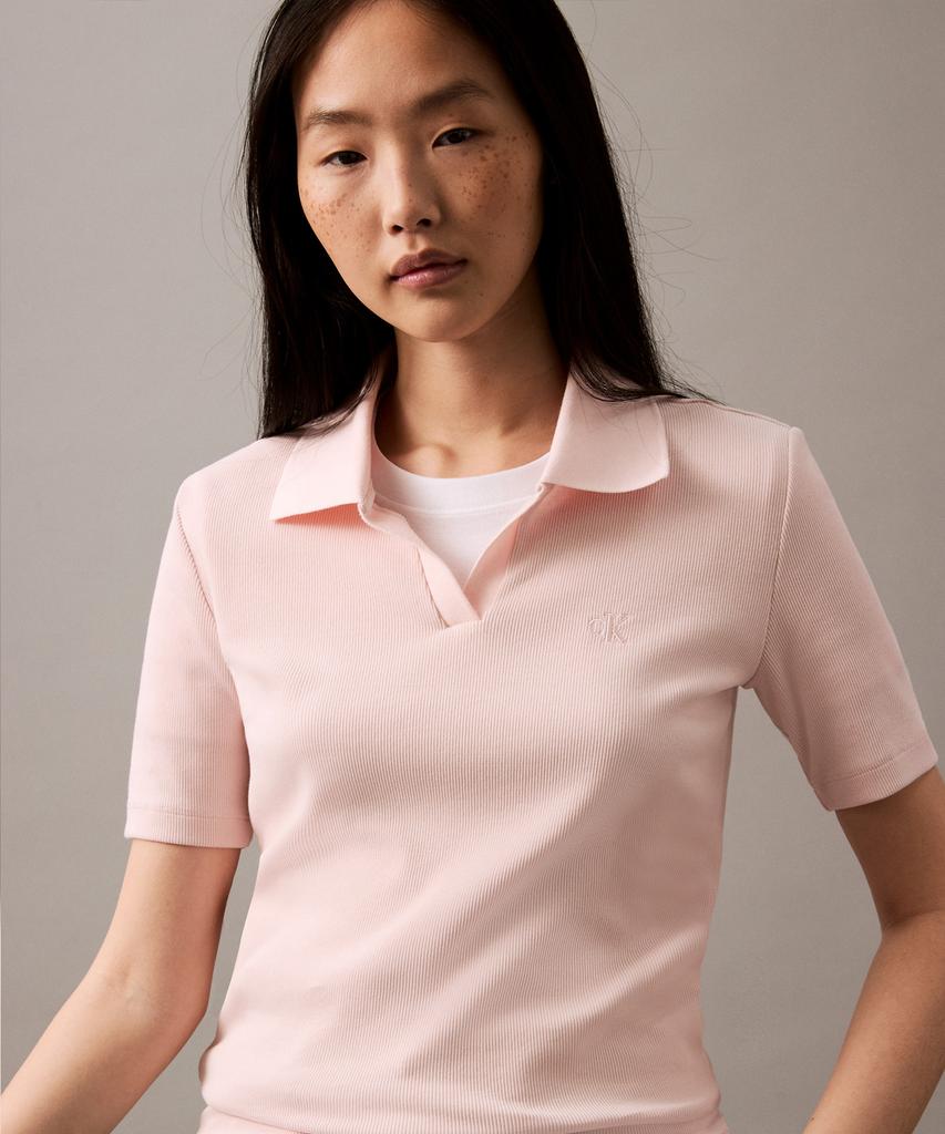 Kaelbinkeullainjin Women'S Slim Fit V-Neck Polo 47Ab205 Ln4