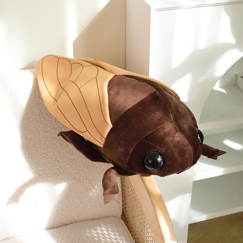 Cicada Plush Summer Cushion - New Animal Toy