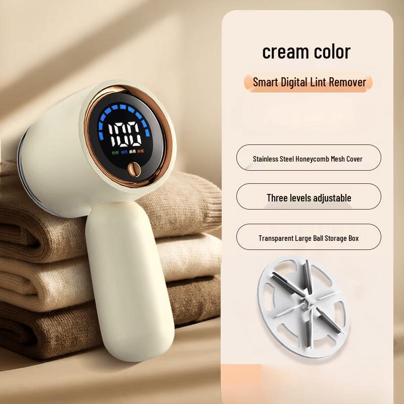 OLOEY Portable Digital Display Fabric Shaver