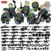 Neue Mini-Camouflage-Soldaten Militärische Kleine Bausteine Mini Moderne Armee-Soldatenfiguren MOC Baustein Spielzeug Für Kinder