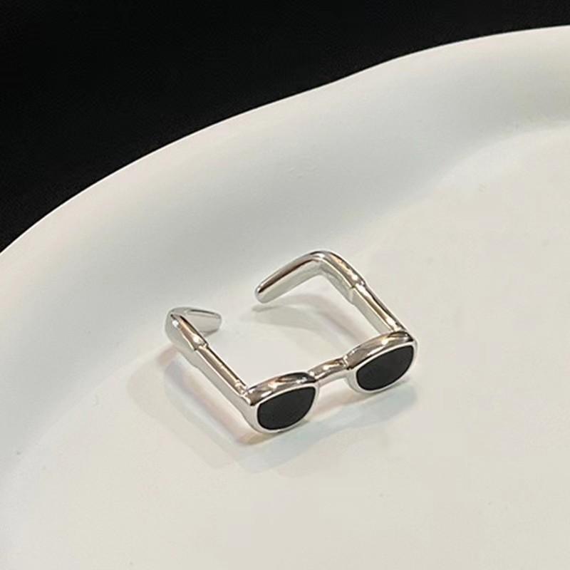 Tide Temperament Sweet Niche Versatile Design Ring Daily Commute Index Finger Ring