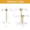 Bracelet Holder Necklace Storage Rack Display Stand Jewelry Storage Rack Acrylic Texture Suitable for Home and Shop Use