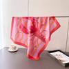 atmosphere 70 small square cloth cool animal print imitation silk scarf shawl neck scarf neck scarf scarf for women