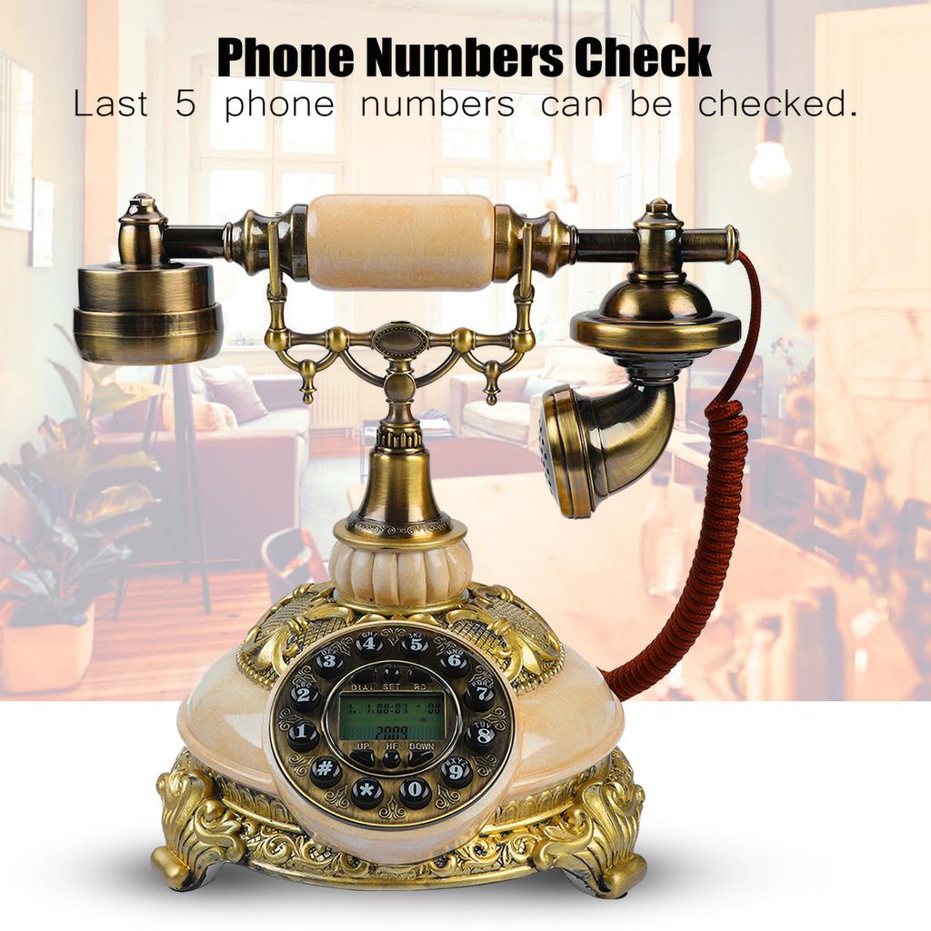 Fsk DTMF Vintage Antique Telephone 38 Group Call Records One Button Redial Antique Telephone