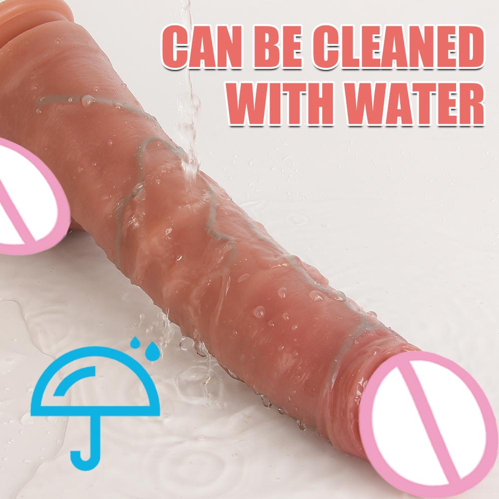 Soft Realistic Dildo Huge Penis Penetration Anal Sex Toys For Women Masturbation Soft Dick Dildos Sexy Adult Sex Toy Gay