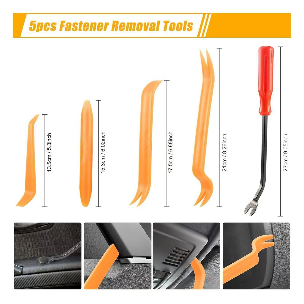 1240Pcs Car Retainer Clips & Body Clips Kit Nylon Bumper Fender Rivets Door Panel Clips Plastic Rivets with 10 Cable Ties