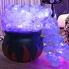 Halloween Cauldron Outdoor Halloween Pot Candy Holder Bubble Bowl Props Decoration For Kitchen Home Parties Events Yard Porch