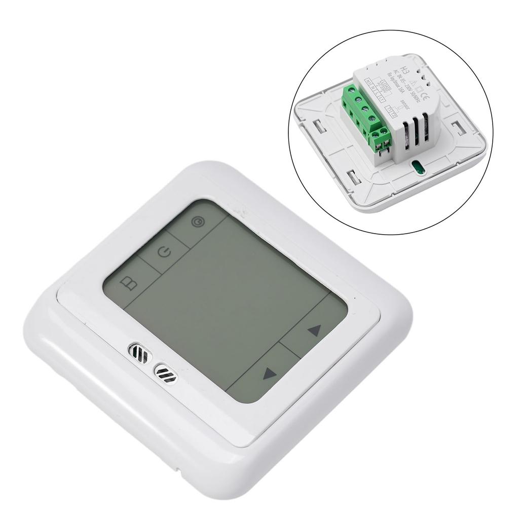 Digitalregler Temperatur Bodenfühler Heizung PC+ABS