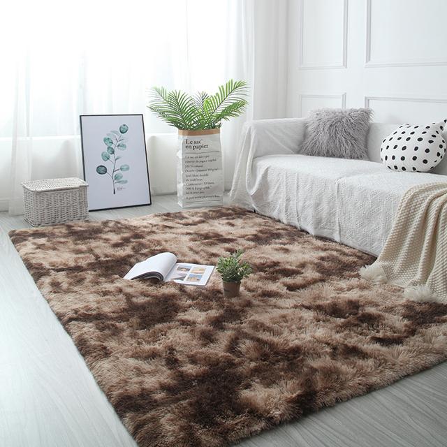 Carpets For Large Living Room 160x230 Nightstands Bedroom Floor Covering Mats Pink Fluffy Interior Entrance Coffee Tables Rugs 