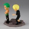 BANPRESTO One Piece - Log Story - Roronoa Zoro & Sanji Nothing At All! World Collectible Figure