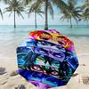 Parapluie Imprimé Demon Slayer Ouverture/Fermeture Automatique - Design Pliable Portable - Usage Quotidien pour Voyage/Extérieur - Cadeau d'Anniversaire