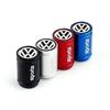 Para VW Novos 4PCS Tampas de Válvula de Ar para Pneu de Roda de Carro Cobertura de Haste Para Volkswagen Passat Santana Touareg Tiguan GTI Rline Bora Jetta Bee