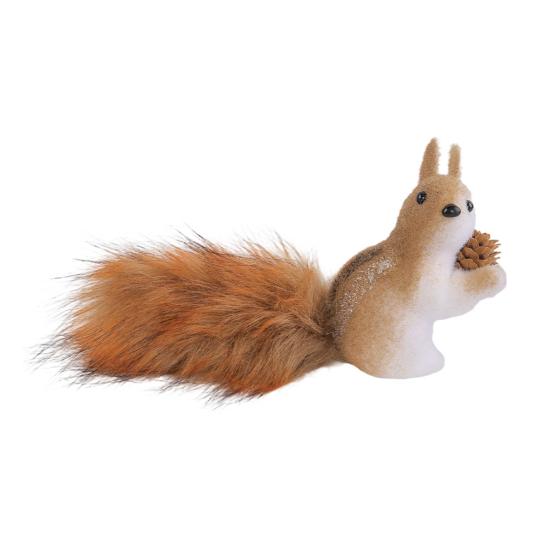 Artificial Squirrel Christmas Hanging Ornament Holiday Pendant Home Wall Decor Christmas Tree Decoration