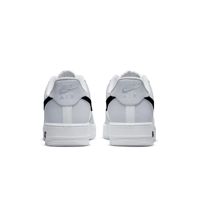 Nike Air Force 1 Slip Resistant Abrasion Resistant Low top Skateboard Shoes Unisex Gray White CW2288-111(Team598-S)